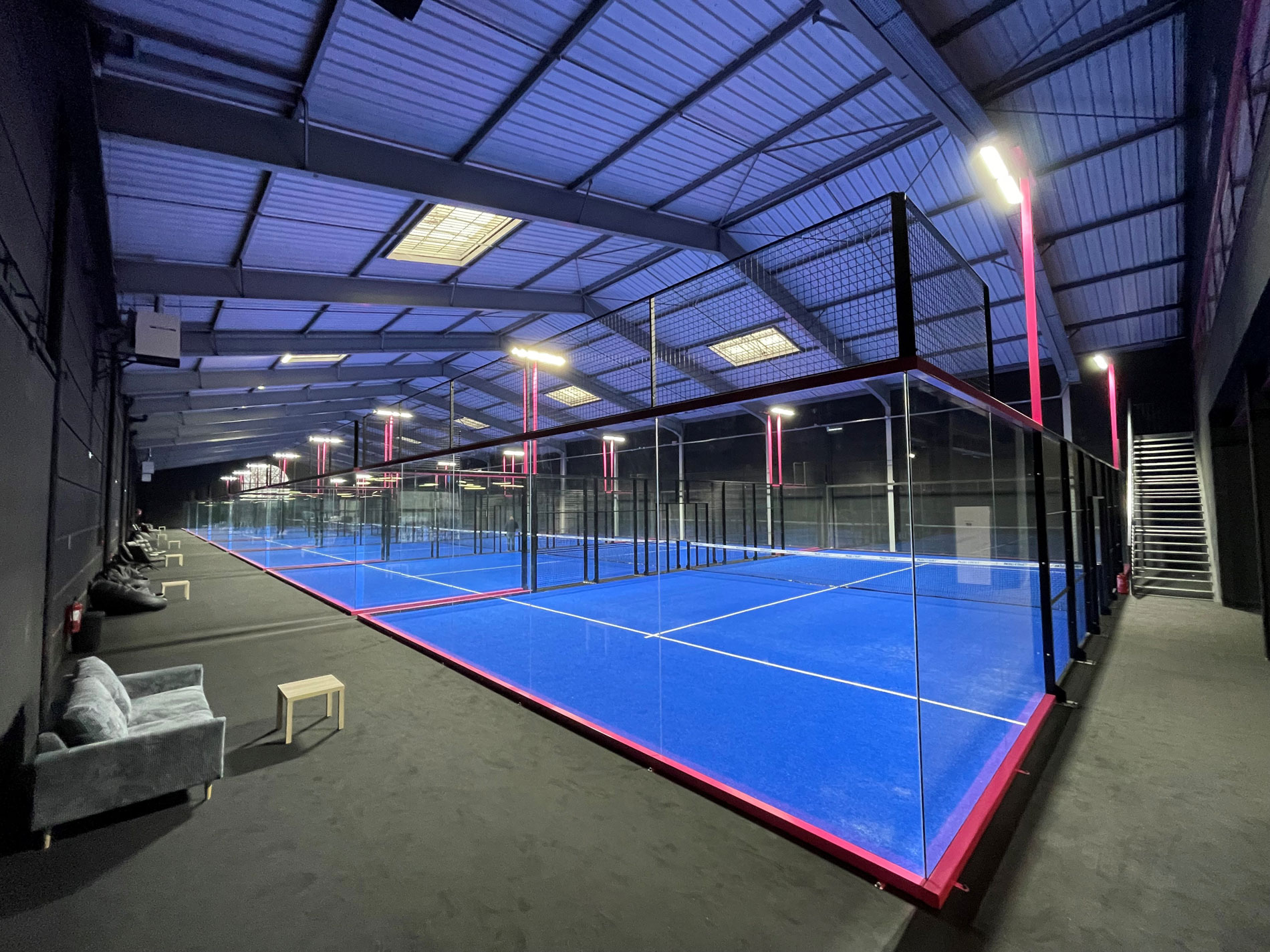 Ace Padel Terrain Ultra Panoramique Padelcourt